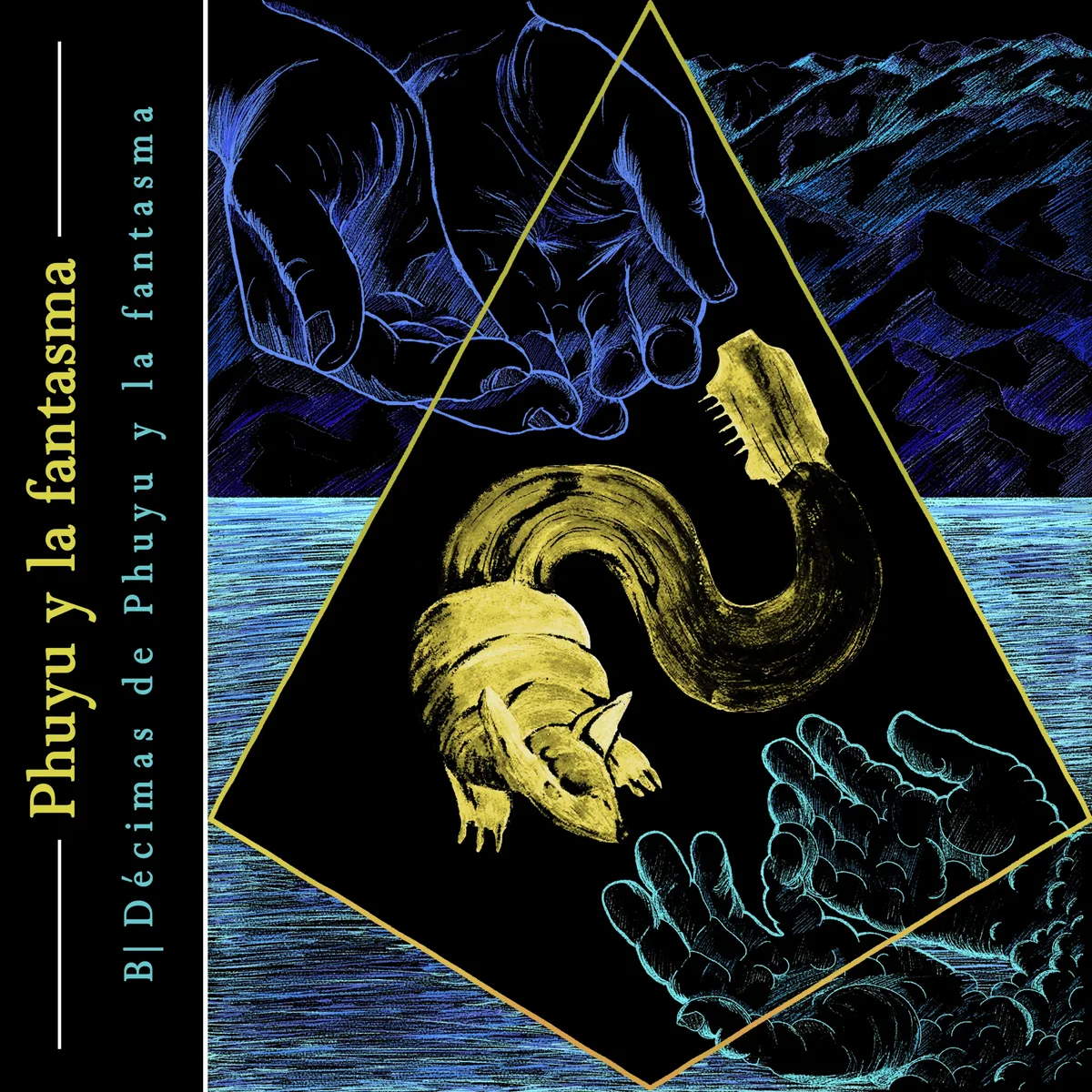 Portada oficial de B| Décimas de Phuyu y la fantasma, de Phuyu y la Fantasma